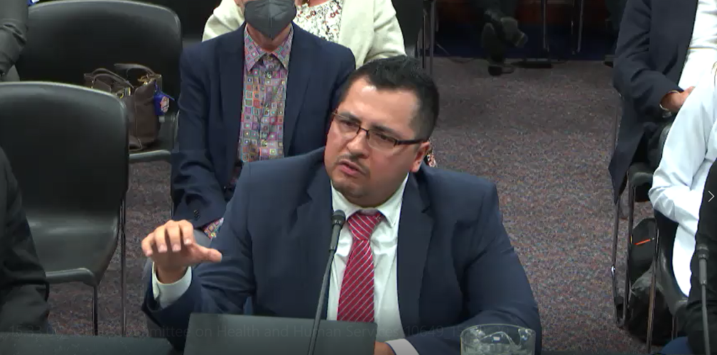 Sen. Edgar Flores argues for SB-239