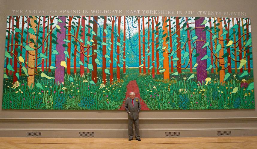 Britain Obit Hockney