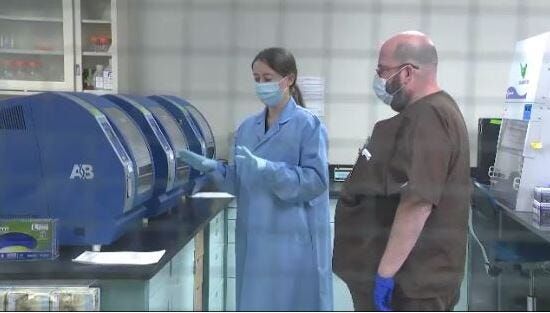 High School Teacher Gets Real-World Experience at WCSO Crime Lab