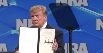 President Trump Says U.S. Withdrawing From Arms Trade Treaty