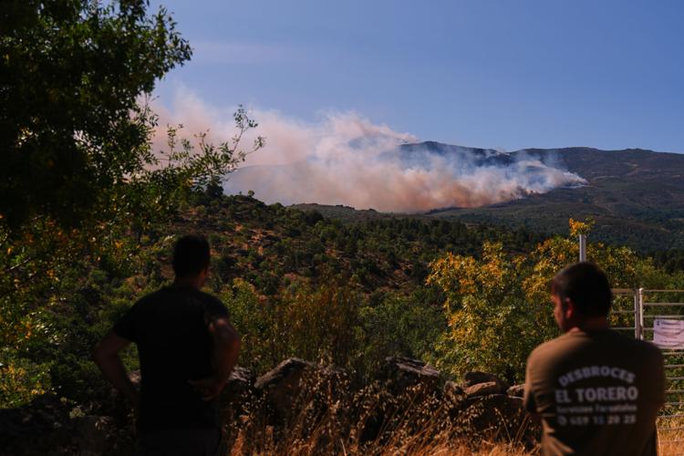 Spain Europe Wildfires