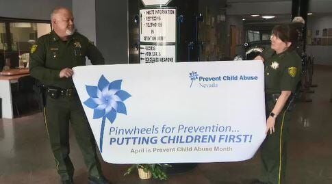 Hundreds of Pinwheels Displayed for National Child Abuse Prevention Month