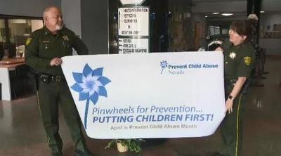 Hundreds of Pinwheels Displayed for National Child Abuse Prevention Month