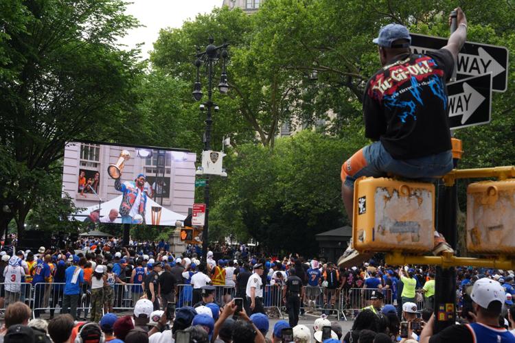 Knicks Championship Parade Basketball
