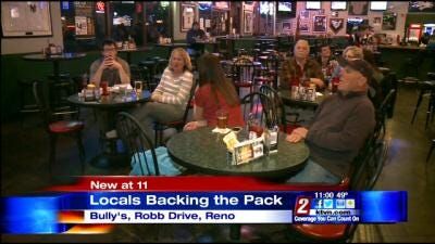 Fans Back The Wolf Pack Men's Team During Conference Tourney