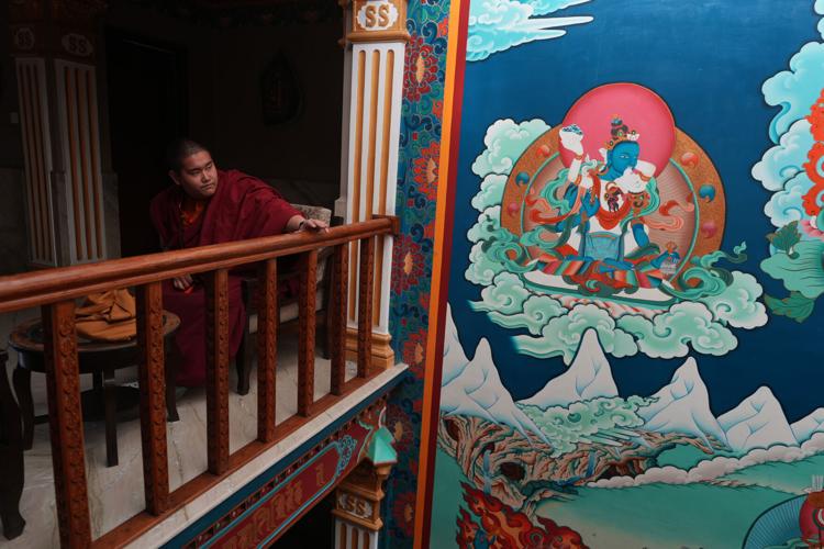 Teenage Buddhist Lama