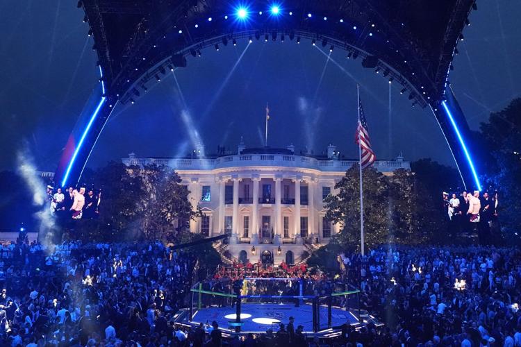 UFC Freedom 250 Trump