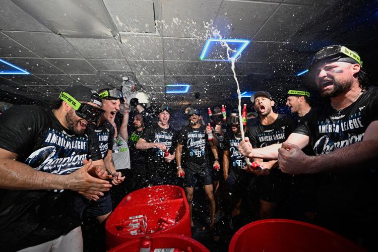 APTOPIX ALCS Guardians Rays Baseball