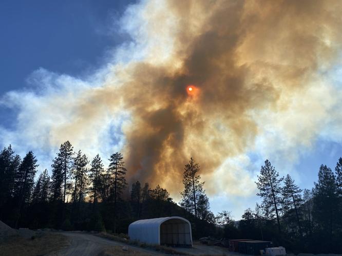 Rices Fire in Nevada County