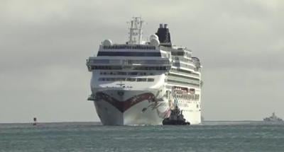 Troubled Cruise Ship with 2,000 Passengers Docks in Honolulu