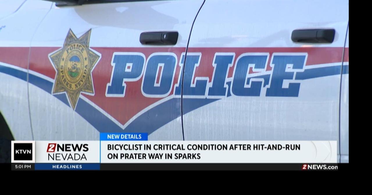 Bicyclist in critical condition after hit-and-run crash in Sparks ...