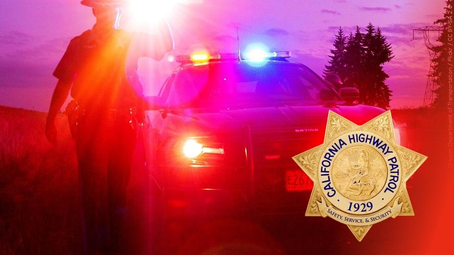 Police Lights with CHP badge