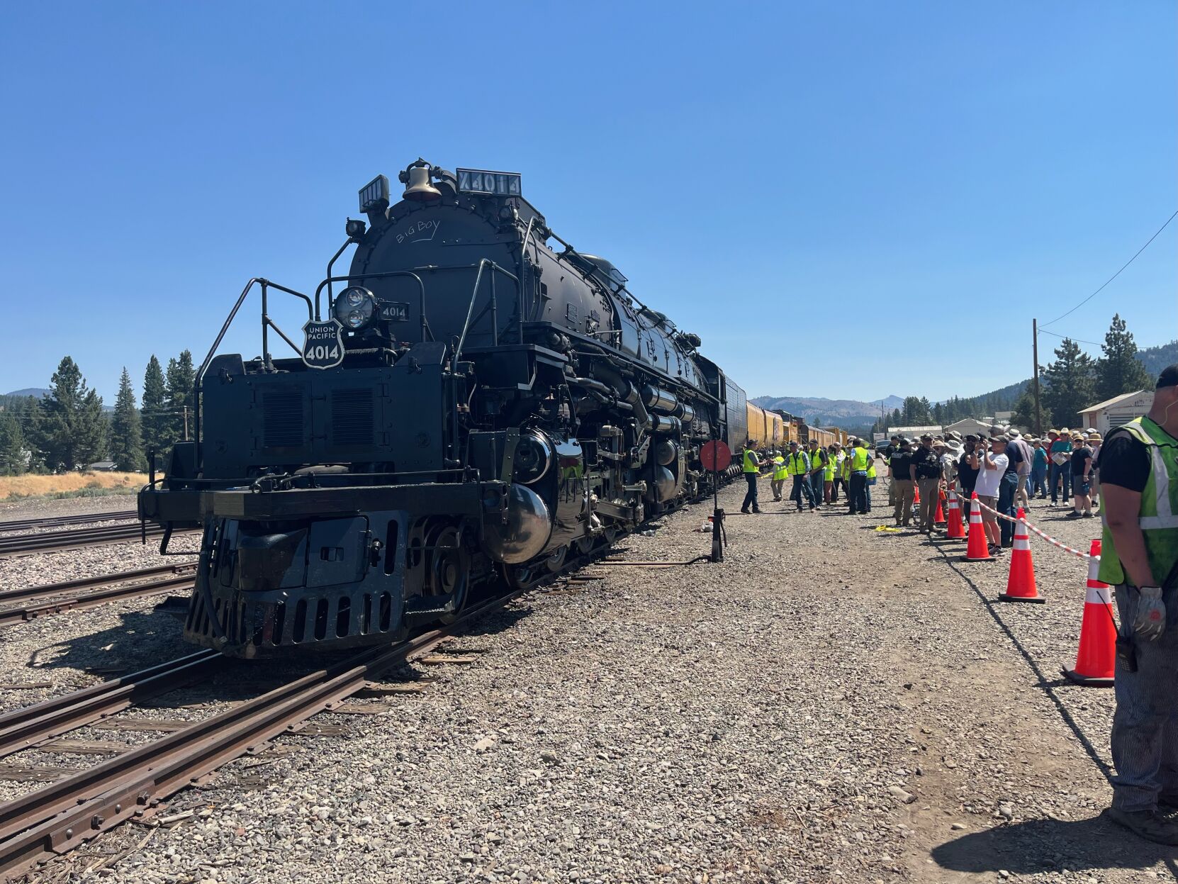 Union Pacific's Legendary Big Boy No. 4014 Stop in Sparks Union Pacific's Legendary Big Boy No. 4014 Stop in Sparks