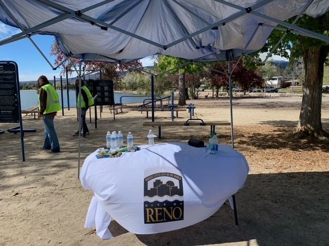 Community Cleanup at Virginia Lake