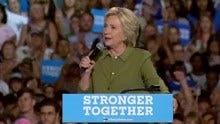 Hillary Clinton in Florida on Friday