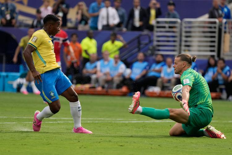 APTOPIX Brazil Norway WCup Soccer