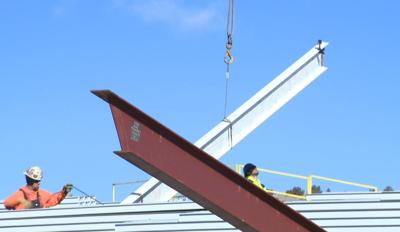 Final Beam Placed for Desert Skies Middle School as Crews Reach Halfway Point