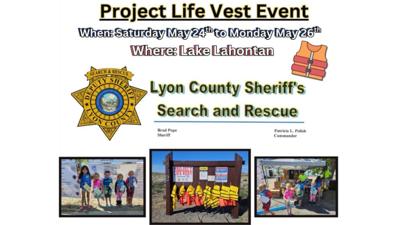 Lyon County Search and Rescue 2025 Project Life Vest