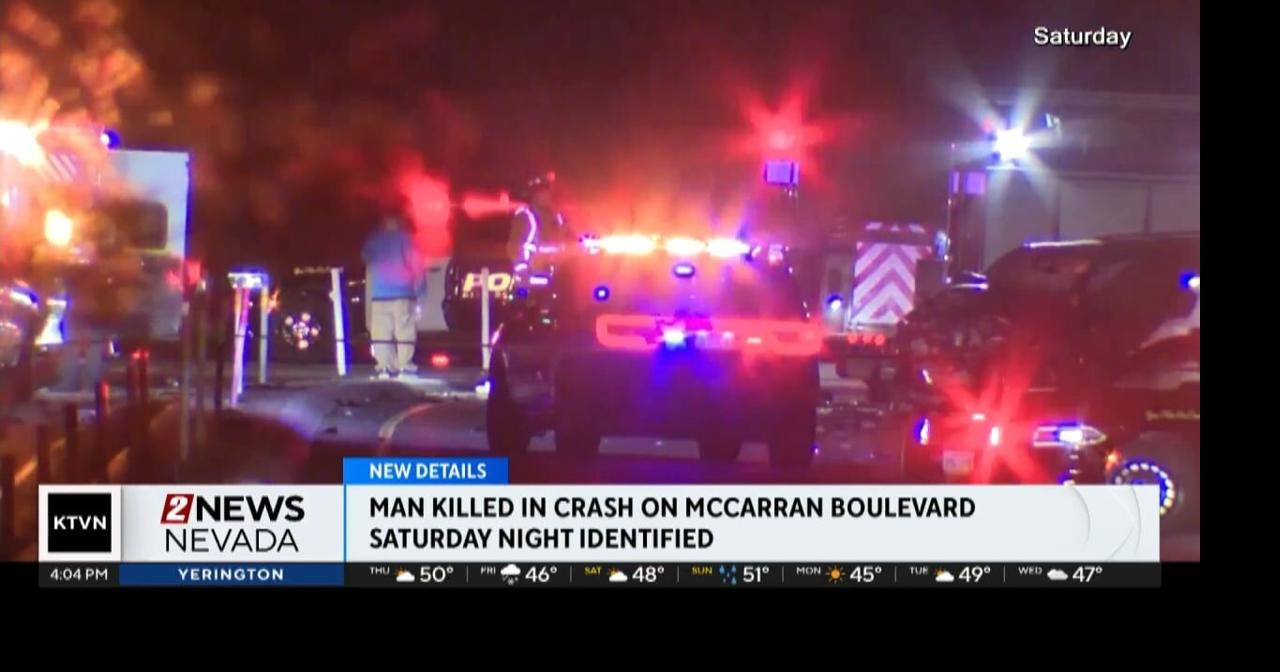 Man killed in multi-car crash in west Reno identified | Local News ...