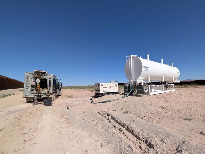 Border Wall Wells