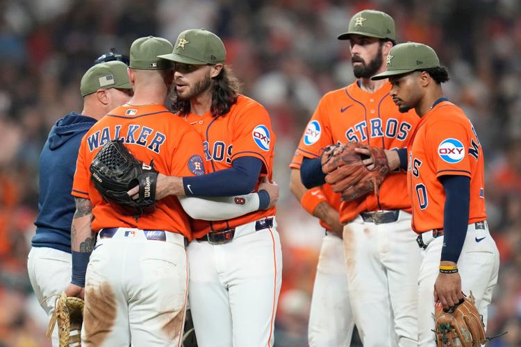 Rangers Astros Baseball