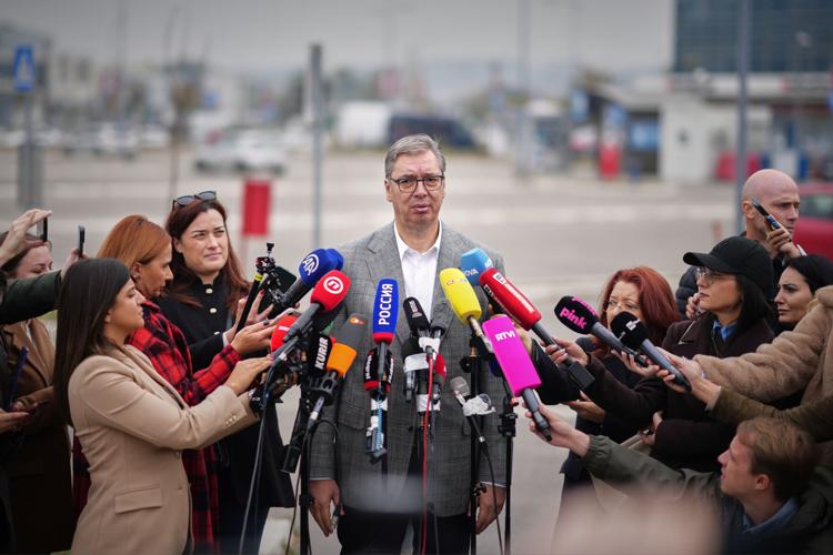 APTOPIX Serbia Election