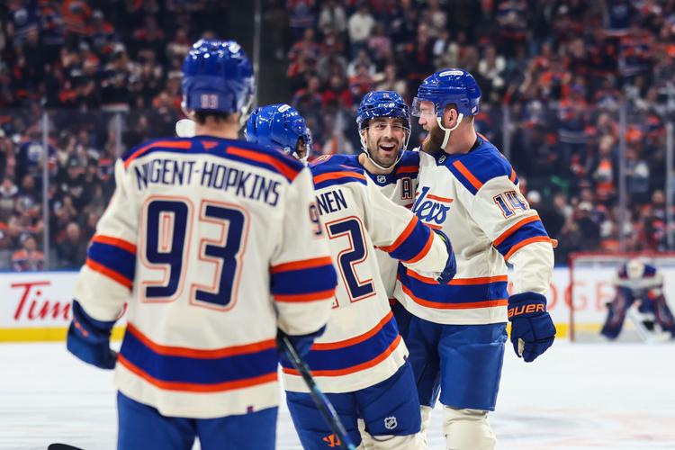 Flames Oilers Hockey