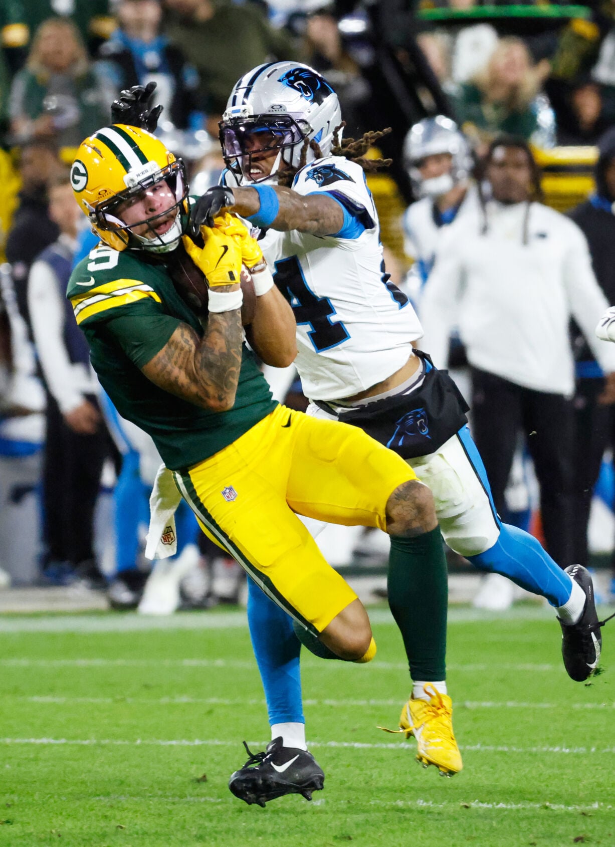 APTOPIX Panthers Packers Football
