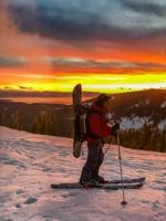 Tahoe Nordic Search and Rescue Find Missing Snowboarder