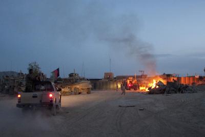 Burn pit