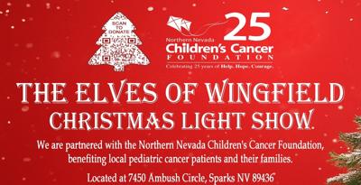 The Elves of Wingfield Christmas Light Show