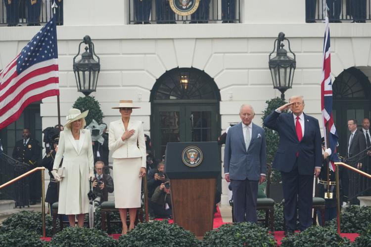 US Britain Royal Visit Trump