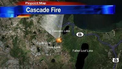 Precipitation, Winds Help Cascade Fire in Lake Tahoe