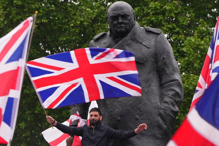 APTOPIX Britain London Protests