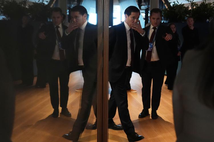 APTOPIX Sweden NATO Foreign Ministers