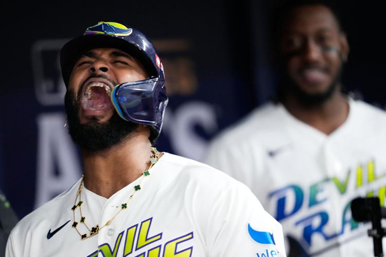 APTOPIX ALCS Guardians Rays Baseball