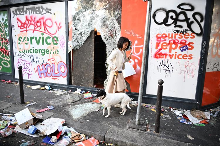 APTOPIX France Protests