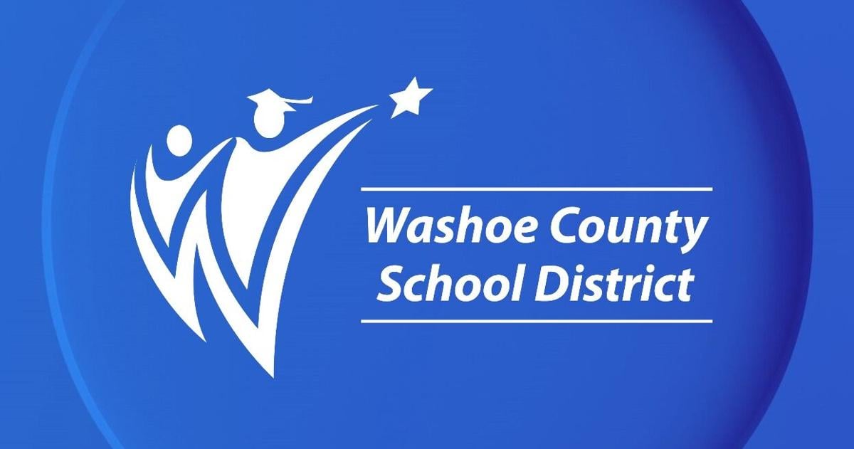 Photo: 2news.com WCSD white logo on blue bg