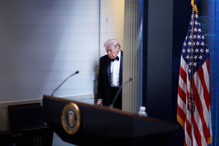 APTOPIX Trump White House Correspondents Dinner