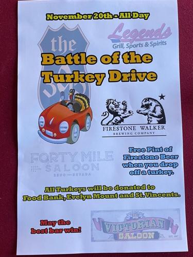 Local Bars Team Up for Turkey Donations