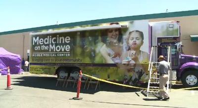 'Medicine on the Move' Mobile Medical Center Visits Reno