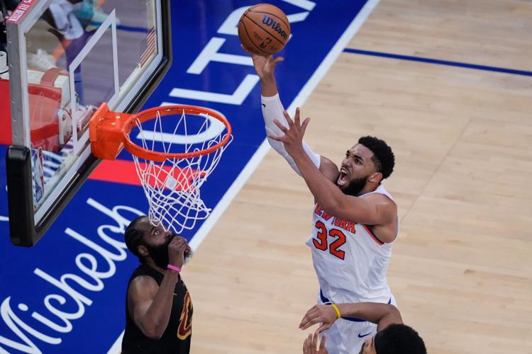 Cavaliers Knicks Basketball