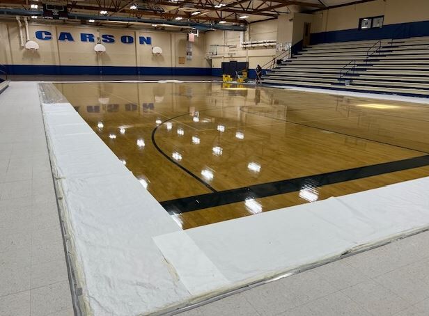 CMS gym floor