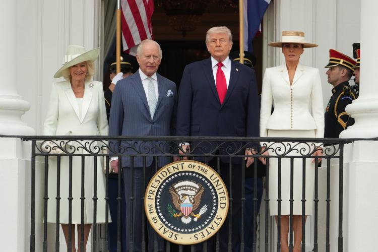US Britain Royal Visit Trump