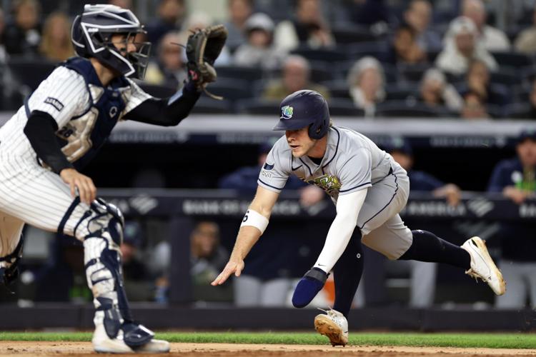 Rays Yankees Baseball