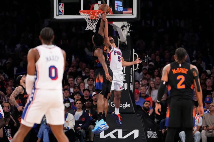76ers Knicks Basketball