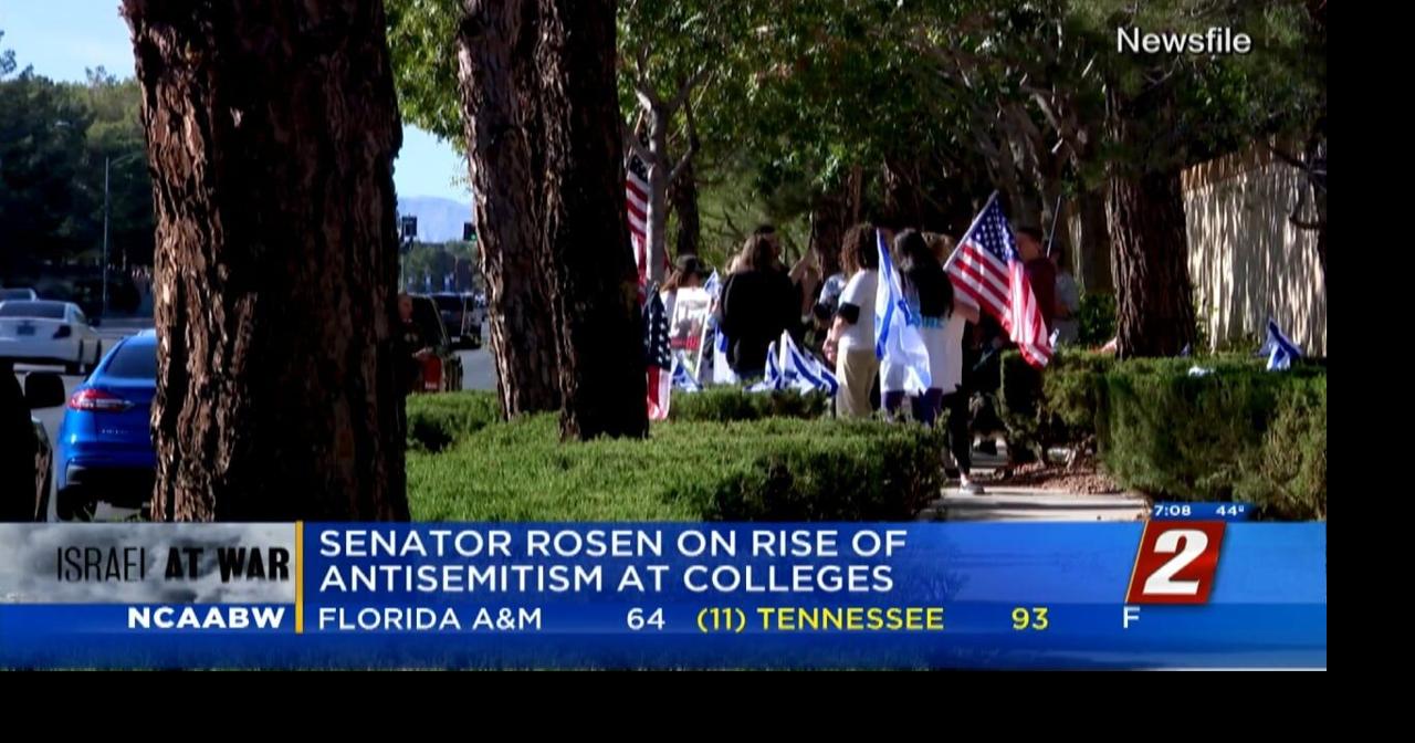Sen. Rosen Speaks on Antisemitism Rise on Campuses | National News ...