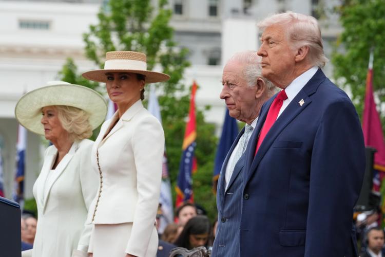 US Britain Royal Visit Trump