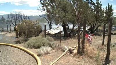 Morning Home Fire Investigated in Mound House