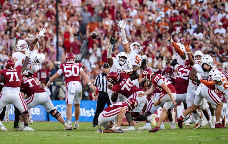 APTOPIX Oklahoma Texas Football